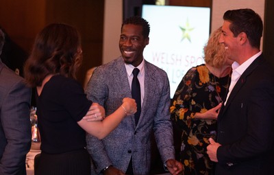 231025 - Welsh Sports Hall of Fame Awards Dinner, Parkgate Hotel, Cardiff -