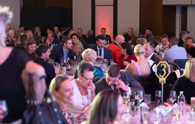 231025 - Welsh Sports Hall of Fame Awards Dinner, Parkgate Hotel, Cardiff -