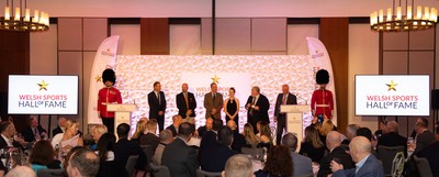 231025 - Welsh Sports Hall of Fame Awards Dinner, Parkgate Hotel, Cardiff -