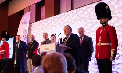 231025 - Welsh Sports Hall of Fame Awards Dinner, Parkgate Hotel, Cardiff -