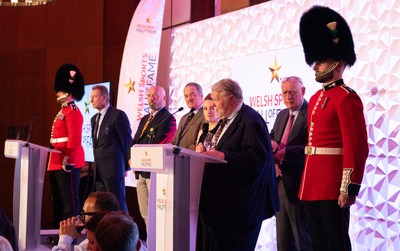 231025 - Welsh Sports Hall of Fame Awards Dinner, Parkgate Hotel, Cardiff -