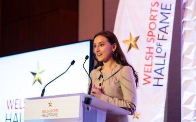 231025 - Welsh Sports Hall of Fame Awards Dinner, Parkgate Hotel, Cardiff -