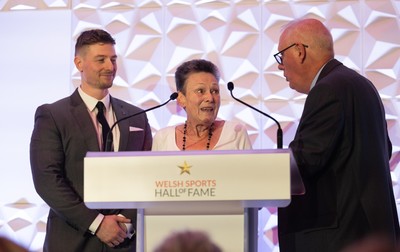 231025 - Welsh Sports Hall of Fame Awards Dinner, Parkgate Hotel, Cardiff -