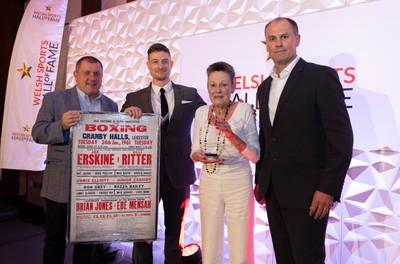 231025 - Welsh Sports Hall of Fame Awards Dinner, Parkgate Hotel, Cardiff -