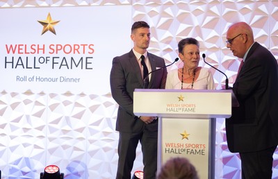 231025 - Welsh Sports Hall of Fame Awards Dinner, Parkgate Hotel, Cardiff -