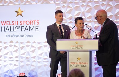 231025 - Welsh Sports Hall of Fame Awards Dinner, Parkgate Hotel, Cardiff -