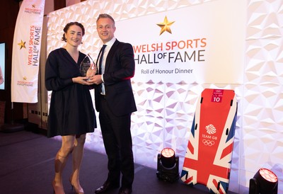 231025 - Welsh Sports Hall of Fame Awards Dinner, Parkgate Hotel, Cardiff -