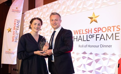 231025 - Welsh Sports Hall of Fame Awards Dinner, Parkgate Hotel, Cardiff -