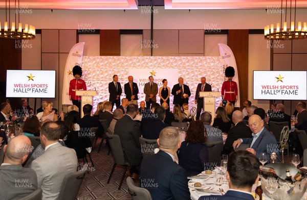 231025 - Welsh Sports Hall of Fame Awards Dinner, Parkgate Hotel, Cardiff -