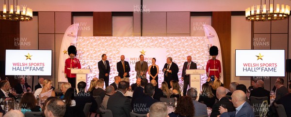 231025 - Welsh Sports Hall of Fame Awards Dinner, Parkgate Hotel, Cardiff -