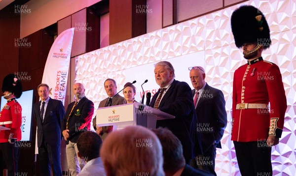 231025 - Welsh Sports Hall of Fame Awards Dinner, Parkgate Hotel, Cardiff -