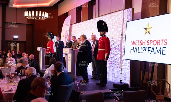 231025 - Welsh Sports Hall of Fame Awards Dinner, Parkgate Hotel, Cardiff -