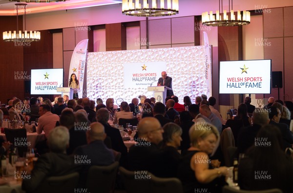231025 - Welsh Sports Hall of Fame Awards Dinner, Parkgate Hotel, Cardiff -
