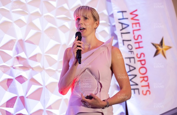 231025 - Welsh Sports Hall of Fame Awards Dinner, Parkgate Hotel, Cardiff - Victoria Thornley