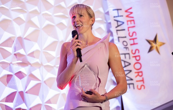 231025 - Welsh Sports Hall of Fame Awards Dinner, Parkgate Hotel, Cardiff - Victoria Thornley