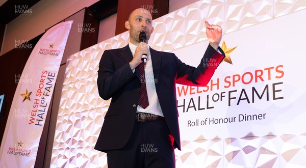 231025 - Welsh Sports Hall of Fame Awards Dinner, Parkgate Hotel, Cardiff -