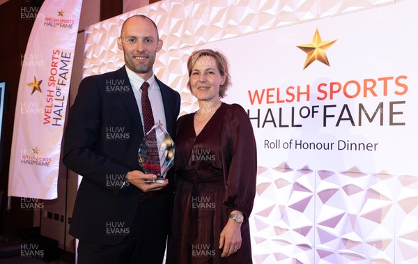 231025 - Welsh Sports Hall of Fame Awards Dinner, Parkgate Hotel, Cardiff -