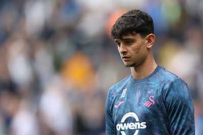 120823 - West Bromwich Albion v Swansea City - Sky Bet Championship - Charlie Patino of Swansea