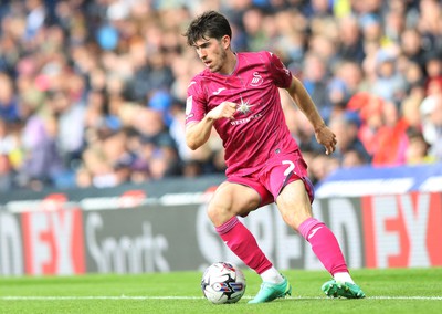 120823 - West Bromwich Albion v Swansea City - Sky Bet Championship - Joshua Key  of Swansea