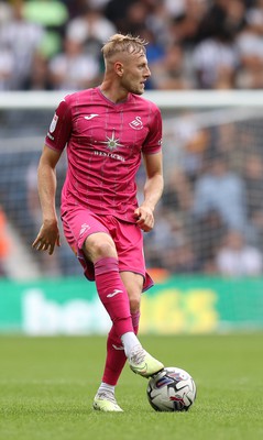 120823 - West Bromwich Albion v Swansea City - Sky Bet Championship - Harry Darling of Swansea