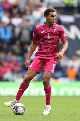 120823 - West Bromwich Albion v Swansea City - Sky Bet Championship - Ben Cabango of Swansea