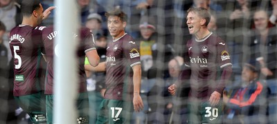 291125 - West Bromwich Albion v Swansea City - Sky Bet Championship - Ethan Galbraith [rt] of Swansea celebrates 2nd team goal with team
