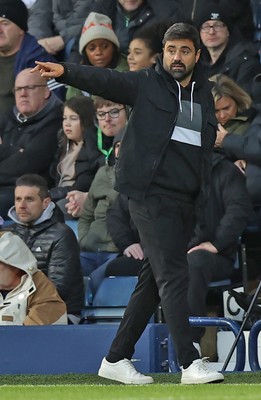 291125 - West Bromwich Albion v Swansea City - Sky Bet Championship - Swansea manager Vitor Matos