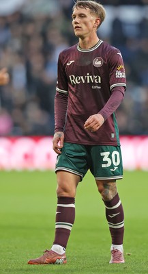 291125 - West Bromwich Albion v Swansea City - Sky Bet Championship - Ethan Galbraith of Swansea