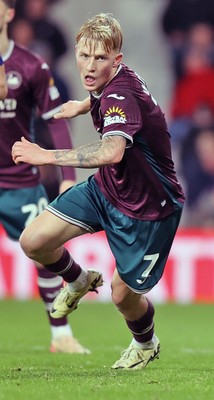 291125 - West Bromwich Albion v Swansea City - Sky Bet Championship - Melker Widell of Swansea