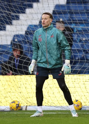 291125 - West Bromwich Albion v Swansea City - Sky Bet Championship - Goalkeeper Paul Farman of Swansea