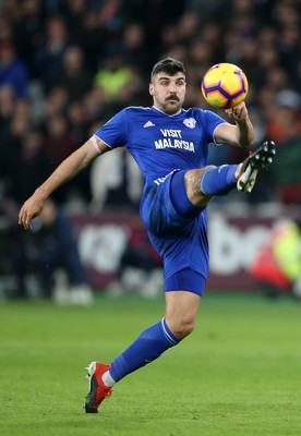 041218 - West Ham United v Cardiff City - Premier League - Callum Paterson of Cardiff City