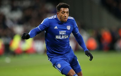 041218 - West Ham United v Cardiff City - Premier League - Nathaniel Mendez-Laing of Cardiff City