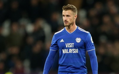 041218 - West Ham United v Cardiff City - Premier League - Joe Bennett of Cardiff City