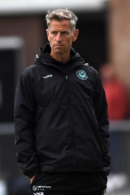 150725 - Weston-Super-Mare v Newport County - Preseason Friendly - Newport County Manager, David Hughes