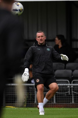 150725 - Weston-Super-Mare v Newport County - Preseason Friendly - Newport County Goalkeeper Coach, Lee Kendall