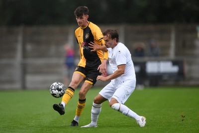 150725 - Weston-Super-Mare v Newport County - Preseason Friendly - Joe Thomas of Newport County