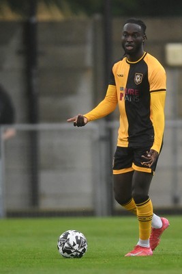 150725 - Weston-Super-Mare v Newport County - Preseason Friendly - Cameron Antwi of Newport County