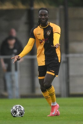 150725 - Weston-Super-Mare v Newport County - Preseason Friendly - Cameron Antwi of Newport County