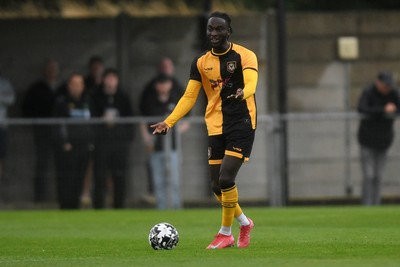 150725 - Weston-Super-Mare v Newport County - Preseason Friendly - Cameron Antwi of Newport County