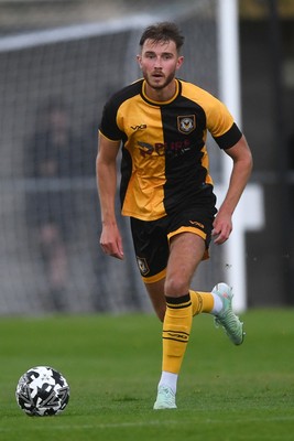 150725 - Weston-Super-Mare v Newport County - Preseason Friendly - Matthew Baker of Newport County