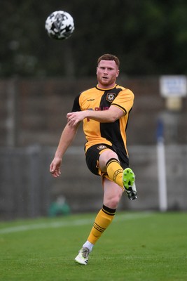 150725 - Weston-Super-Mare v Newport County - Preseason Friendly - Lee Jenkins of Newport County