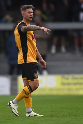 150725 - Weston-Super-Mare v Newport County - Preseason Friendly - James Clarke of Newport County