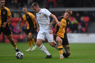 150725 - Weston-Super-Mare v Newport County - Preseason Friendly - Kai Whitmore of Newport County