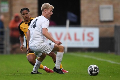 150725 - Weston-Super-Mare v Newport County - Preseason Friendly - Armani Babah of Newport County