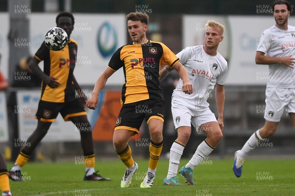 150725 - Weston-Super-Mare v Newport County - Preseason Friendly - Ben Lloyd of Newport County