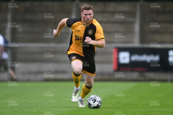 150725 - Weston-Super-Mare v Newport County - Preseason Friendly - Lee Jenkins of Newport County