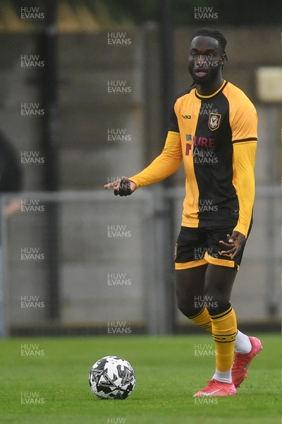 150725 - Weston-Super-Mare v Newport County - Preseason Friendly - Cameron Antwi of Newport County