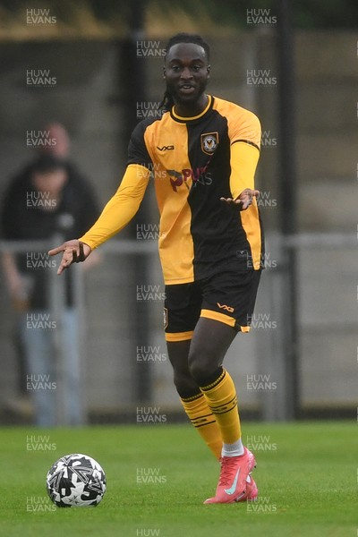 150725 - Weston-Super-Mare v Newport County - Preseason Friendly - Cameron Antwi of Newport County