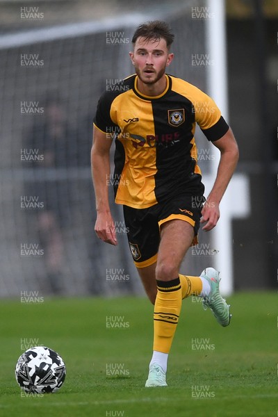 150725 - Weston-Super-Mare v Newport County - Preseason Friendly - Matthew Baker of Newport County