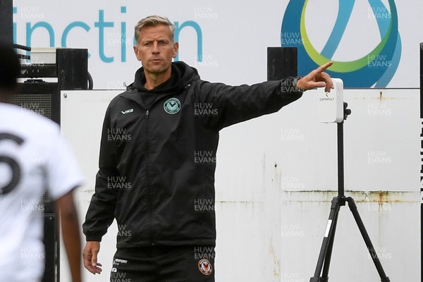 150725 - Weston-Super-Mare v Newport County - Preseason Friendly - Newport County Manager, David Hughes